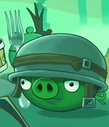 Corporal Pig in the Ham O Ween animation