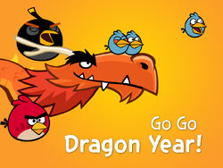 mighty dragon angry birds