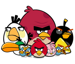 angry birds all birds list