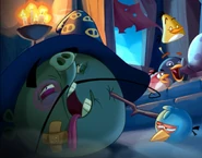 В ролике (после прохождения третьего замка)