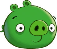 Minion Pig as seen in Angry Birds Toons