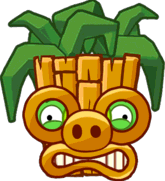 Tiki mask (Appears in Tropigal Paradise)