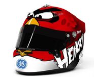 Heikki's Angry Birds Helmet.