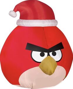 20 Christmas Greeting Angry Birds Santa cartes postales vacances 20 Christmas Greeting Angry Birds Santa cartes postales vacances