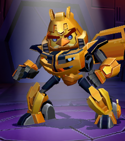 angry birds transformers bumblebee