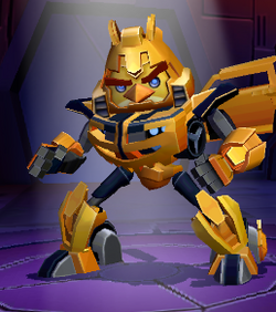 Transformers angry deals birds bumblebee