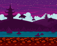 Mooncake Festival Background (Angry Birds Chrome Version)