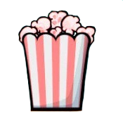 Коробка с попкорном