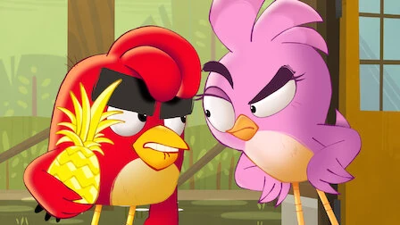 angry birds red and stella and chuck