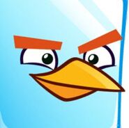 Ice Bird avatar from v2.0-2.2 of Angry Birds Reloaded