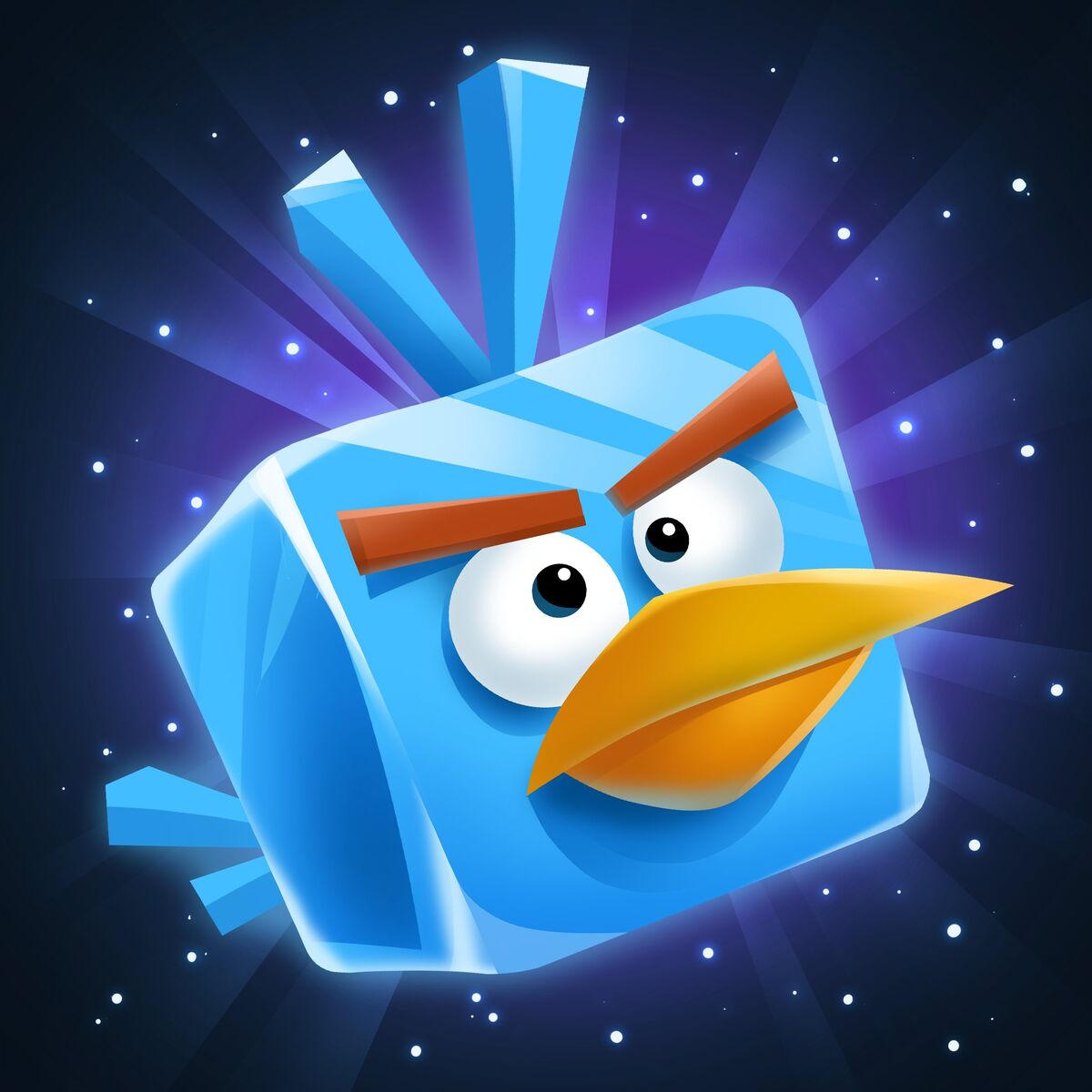 angry birds space wallpaper ice bird