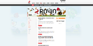 Страница с блогами Rovio в 2014 году