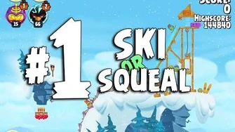 Angry_Birds_Seasons_Ski_or_Squeal_1-1_Walkthrough_3-Star