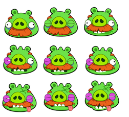 Moustache sprites