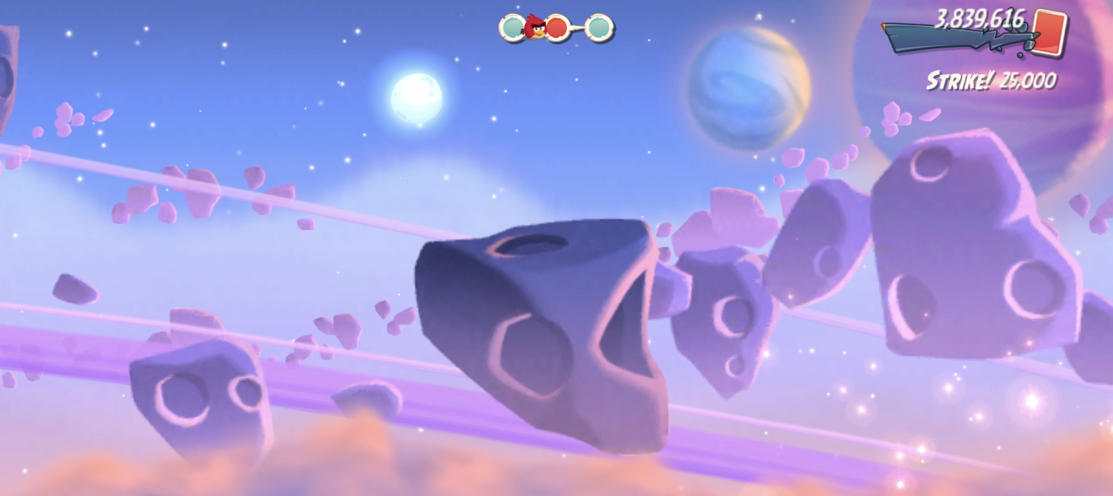 angry birds space purple bird