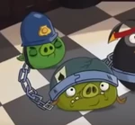 Свин-полицейский арестовал Капрала