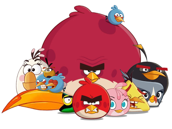 all angry birds birds