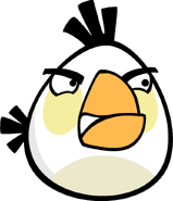 One of her expressions from Angry Birds in Ultrabook™ Adventure