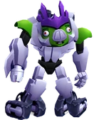 King Pig from Angry Birds Transformers as "Megatron". (2014)