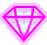 Purple Neon Diamond