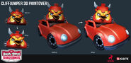 Concept art of Cliffjumper