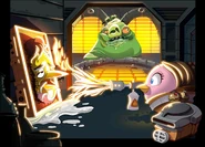 Jabba's Palace in a cutscene.