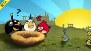 The Blue Bird, as it appears on the Beta Intro of Angry Birds.