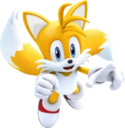 Tails' current appearance, as seen in Sonic Blitz.