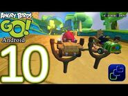 Angry Birds GO Android Walkthrough - Part 10 - Rocky Road- Track 3 Champion Chase