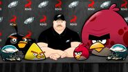With Red, Bomb, Chuck, and Terence.