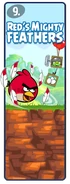 Episode card featuring Mighty Feathers Red