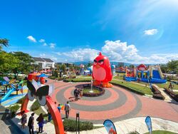 angry birds splash water world