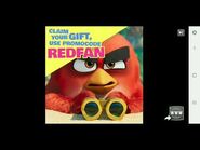 Angry Birds 2 Ad (Promo Code REDFAN) - 7-27-21