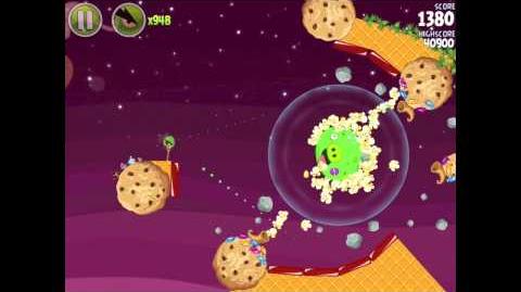 Angry Birds Space Utopia 4-30 Walkthrough 3-Star