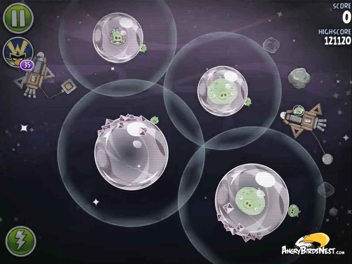 Cosmic Crystals 7-12/Mirror Worlds Version | Angry Birds Wiki | Fandom