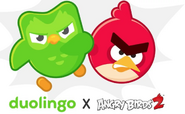 duolingo X Angry Birds 2