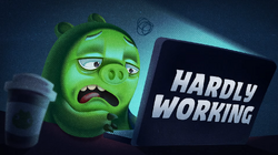 Hardly Working logo