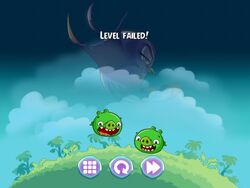 Level Failed Angry Birds Wiki Fandom