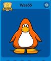 Orange Penguin