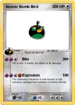Angry Birds Card (Pokemon) | Angry Birds Fan Wiki | Fandom