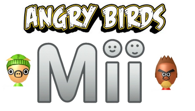 Angry Birds Mii Logo