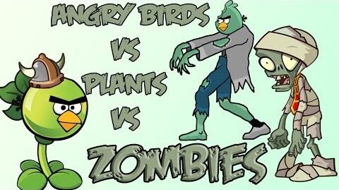 Angry Birds vs Plants vs Zombies