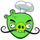 Chef Pig (Pig Mode:Background character.)