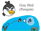 Gray Bird (Penguin)