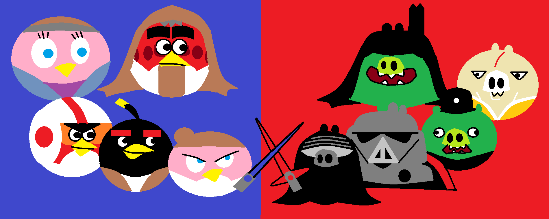 The Complete Angry Birds Star Wars Saga Angry Birds Fanon Wiki Fandom