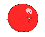 Inflated Scarlet Bird