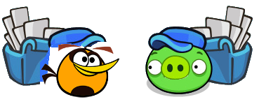 Angry birds postman clearance pig