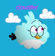 Cloudifer in Angry Birds Ultimate Trading Cards (by Icebird2019)
