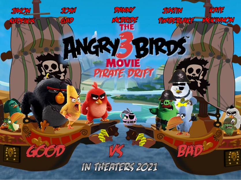 The Angry Birds Movie 3 Pirate Drift Angry Birds Fanon Wiki Fandom