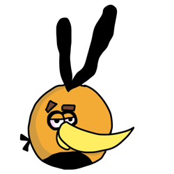 Sombrero novedoso de Angry Birds - Black Bird
